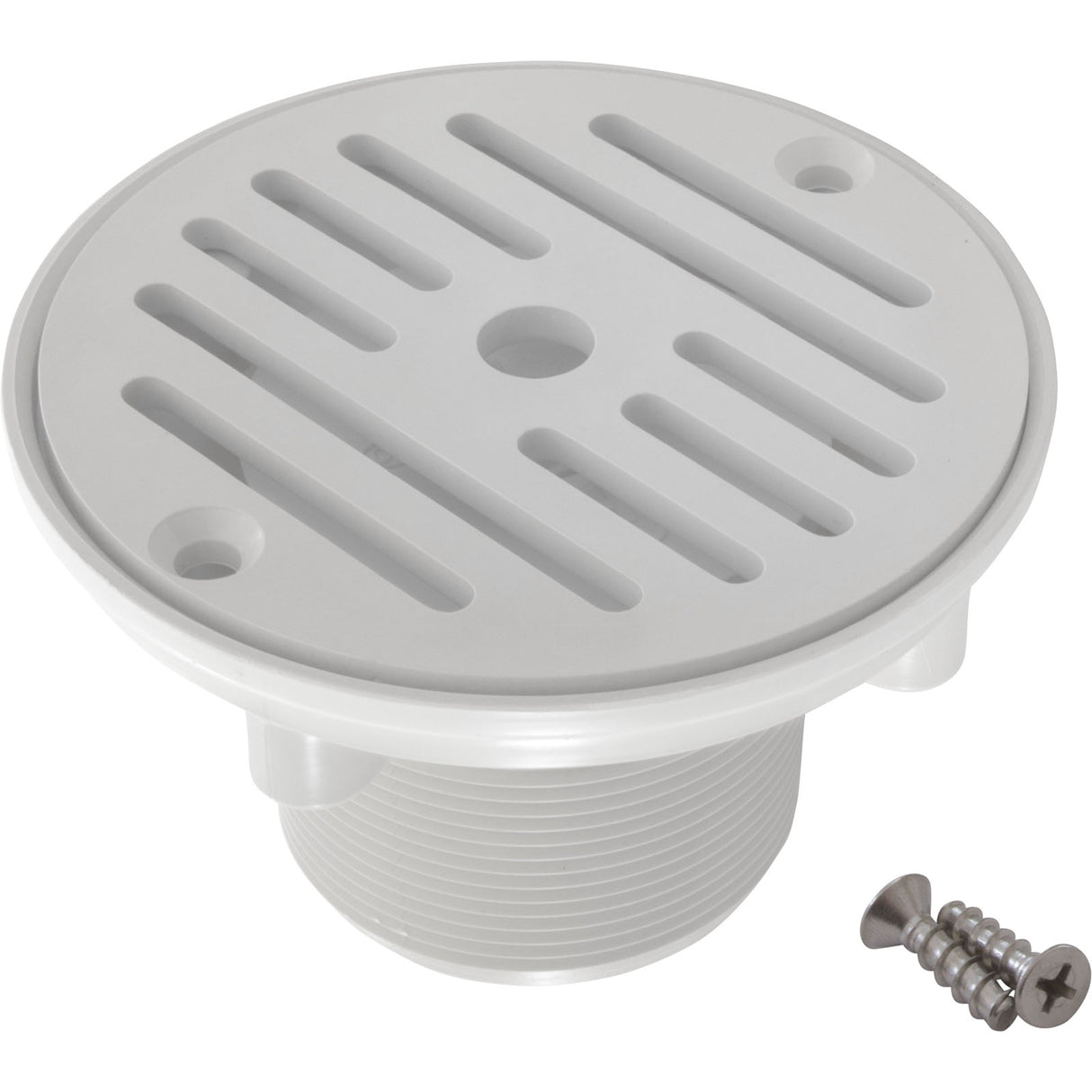 Inlet Fitting, Hayward, Grate, Adj, 1-1/2"fpt, White : SP1424
