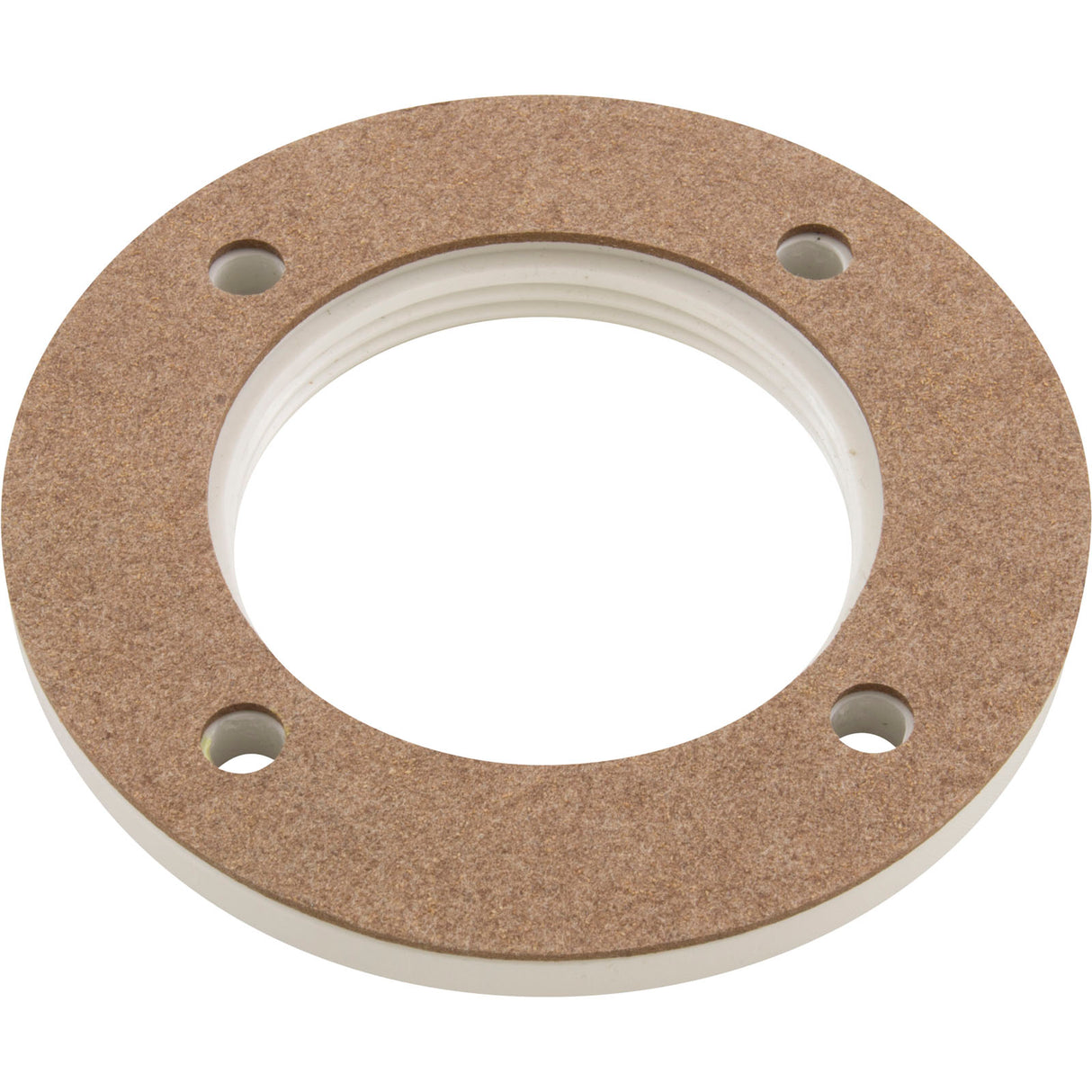 Faceplate, Kafko, 1-1/2"fpt, Inlet Fitting, White w/Gasket : 19-0300-0 - Kafko Manufacturing - 19-0300-0 - PartsForSpas.com