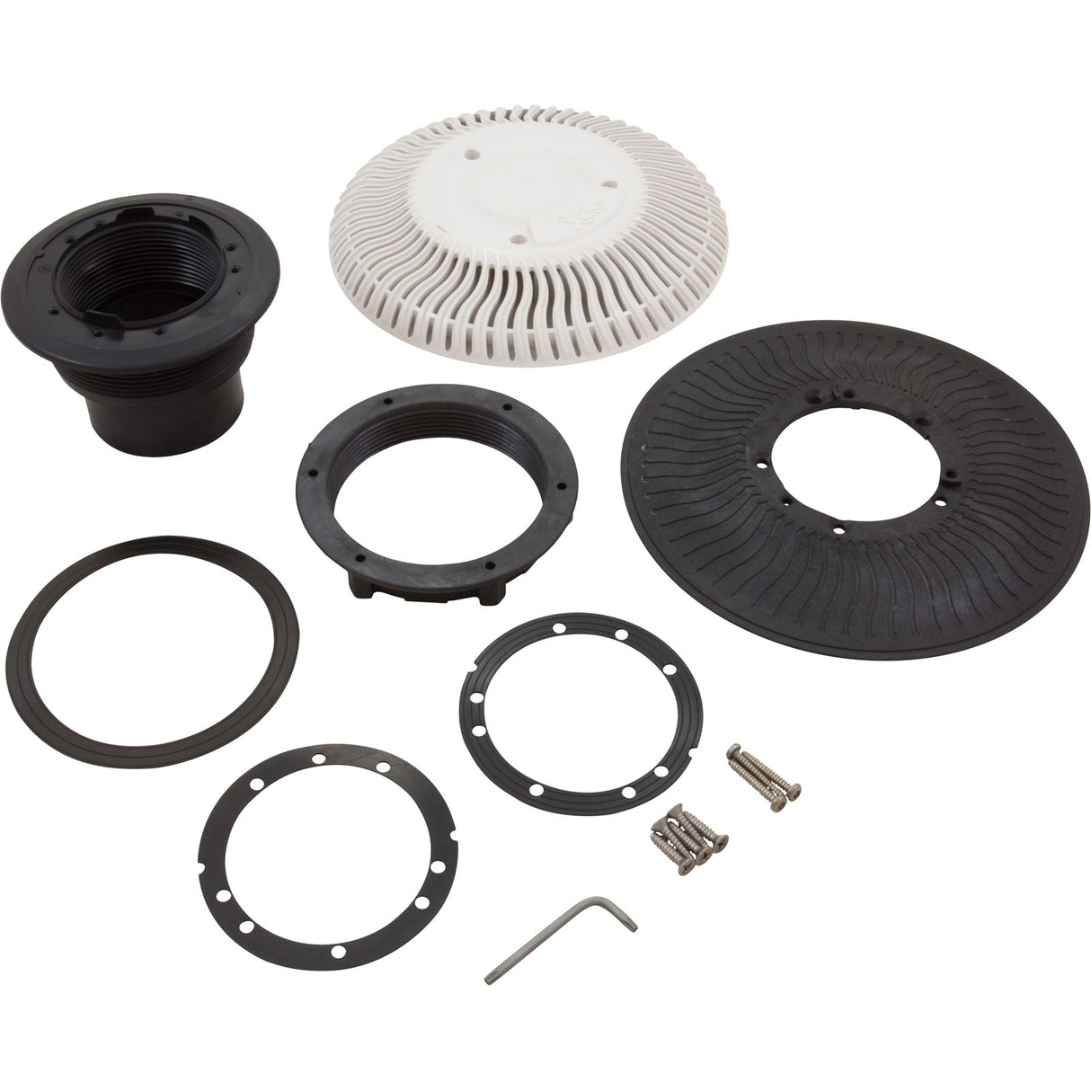Main Drain Grate, Paramount SDX2, Vinyl, White, qty 2 : 004-172-2231-01
