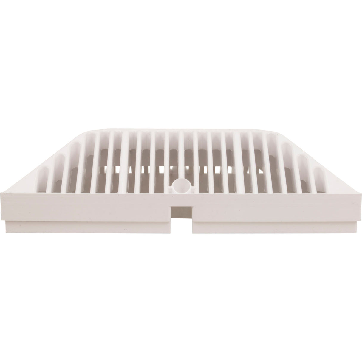 Main Drain Grate, Waterway 9" x 9" Square, White : 642-4790 V