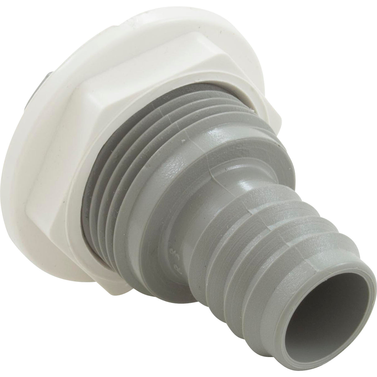 Bulkhead Fitting, Waterway, 3/4"b, Swirl, Gray : 212-1837