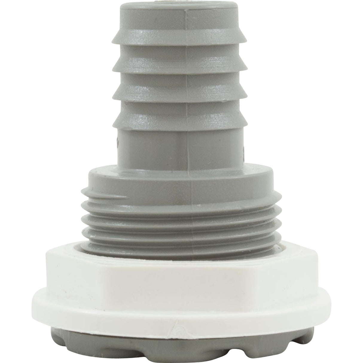 Bulkhead Fitting, Waterway, 3/4"b, Swirl, Gray : 212-1837