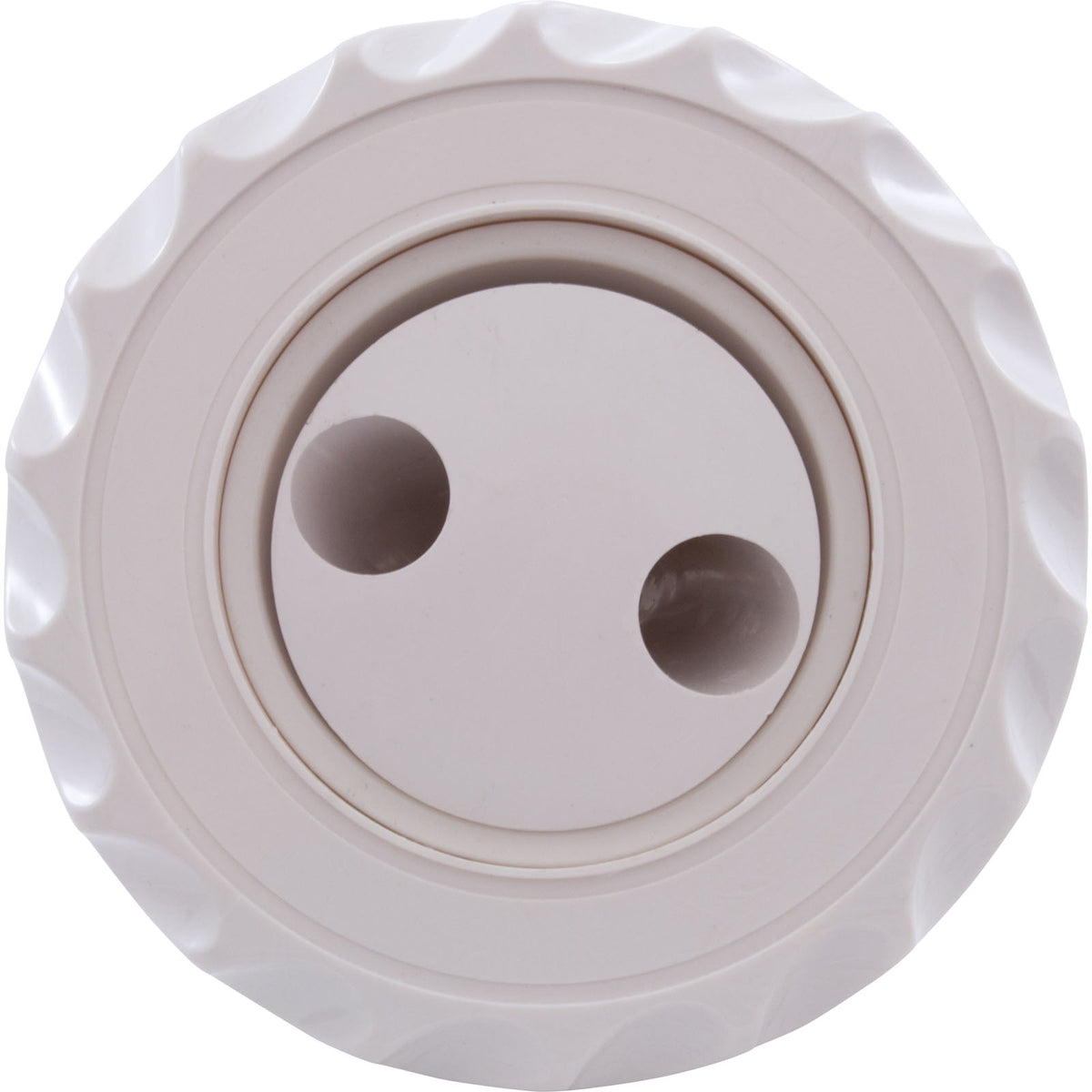 Jet Intl, WW Poly Jet, 3-3/8"fd, Pulsator, Dlx Scal, White : 210-6070