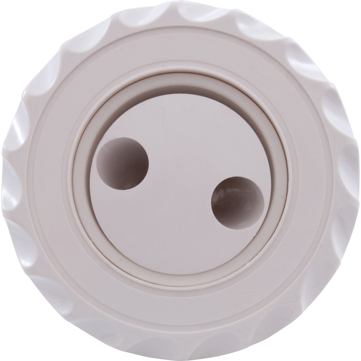 Jet Intl, WW Poly Jet, 3-3/8"fd, Pulsator, Dlx Scal, White : 210-6070
