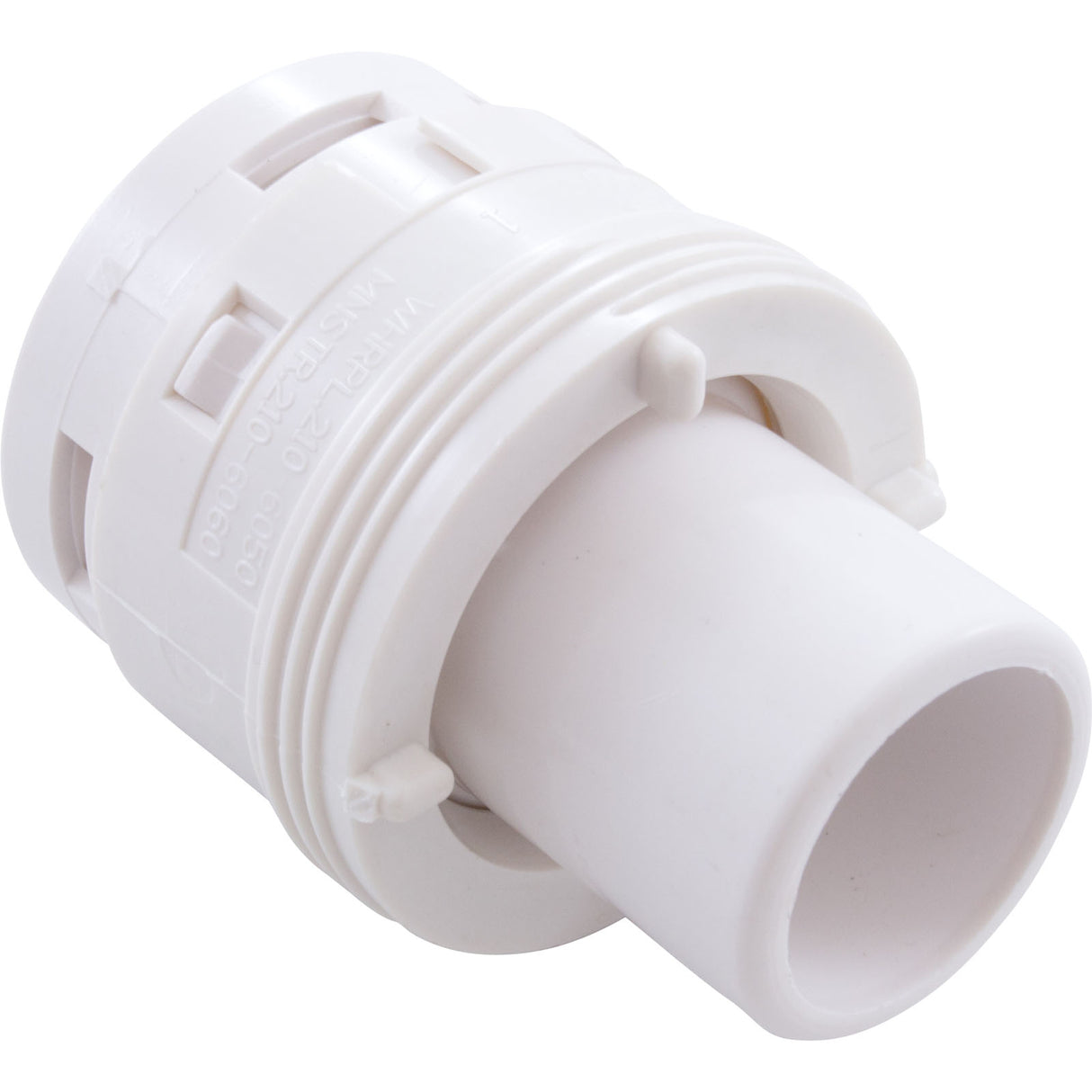 Nozzle, Waterway Poly Jet Caged Style, Dir, 2-5/8" White : 210-8750