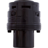 Nozzle, Waterway Poly Jet Caged Style, Directional, Black : 210-8751