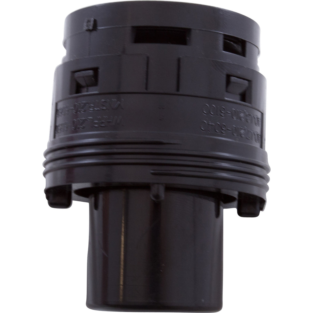 Nozzle, Waterway Poly Jet Caged Style, Directional, Black : 210-8751