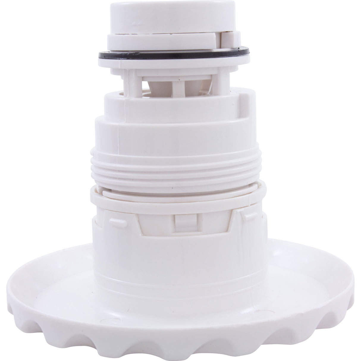 Jet Intl, WW Poly Jet, 4-3/16"fd, Roto, Dlx Scal, White : 210-6190