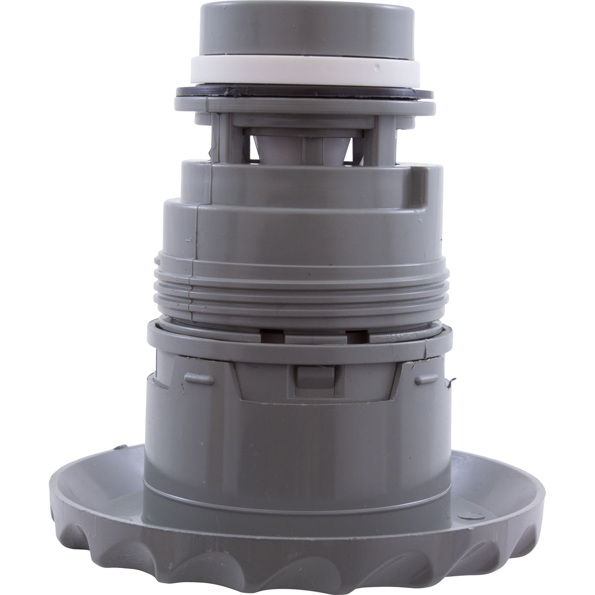 Jet Intl, WW Poly Jet, 3-3/8"fd, Roto, Dlx Scal, Gry : 210-6097