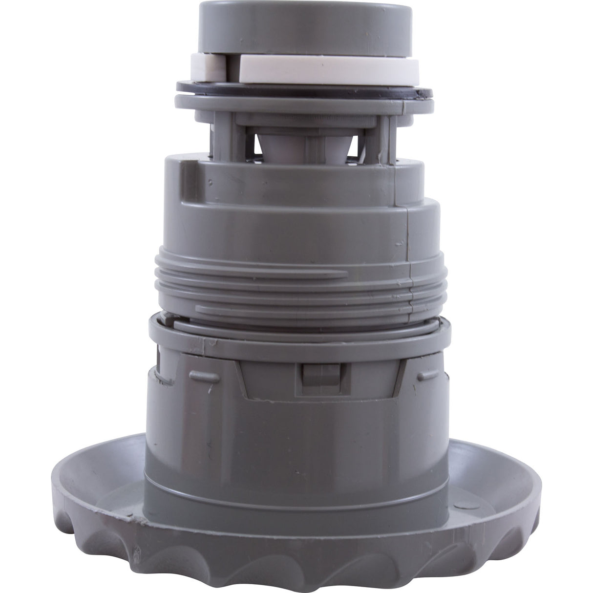 Jet Intl, WW Poly Jet, 3-3/8"fd, Roto, Dlx Scal, Gry : 210-6097