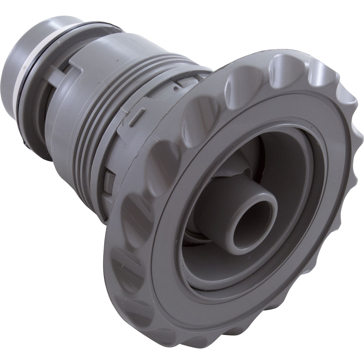 Jet Intl, WW Poly Jet, 3-3/8"fd, Roto, Dlx Scal, Gry : 210-6097