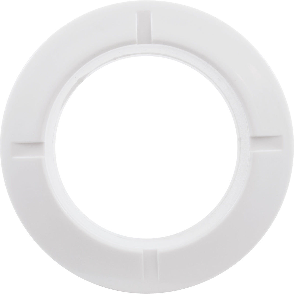Wall Fitting, WW Poly Jet, 2-5/8"hs, Long, White : 215-1760