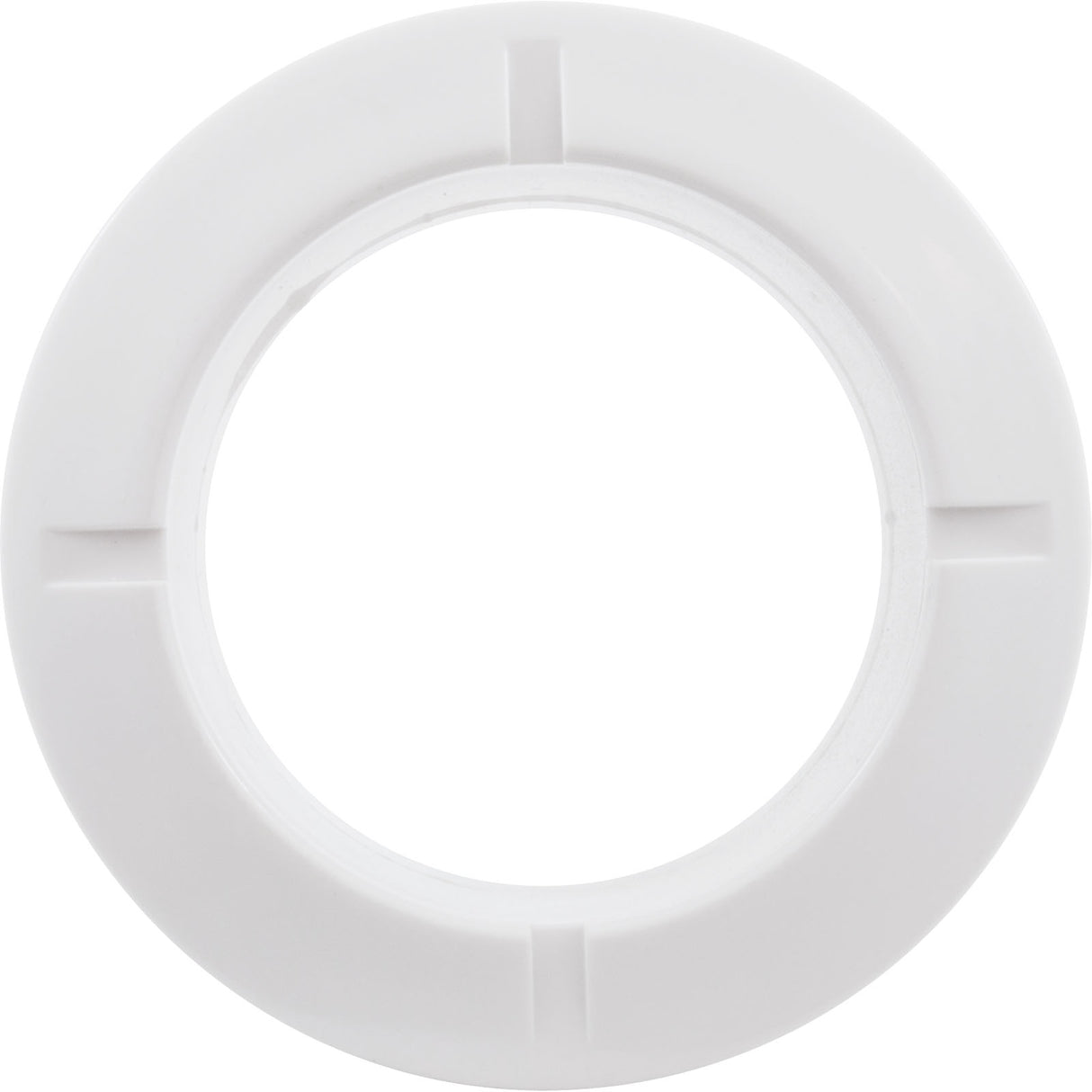 Wall Fitting, WW Poly Jet, 2-5/8"hs, Long, White : 215-1760