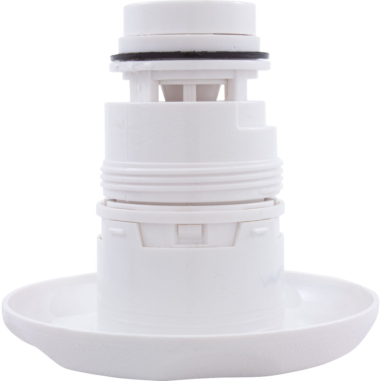 Jet Intl, WW Poly Jet, 4-3/16"fd, Roto, Textured Scal, White : 210-6550