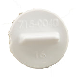 Barb Plug, 3/4" Spigot, Smart Plumb : 715-0040