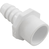 Barb Adapter, 1" Spigot / 3/4" Slip x 3/4" Barb : 672-4310
