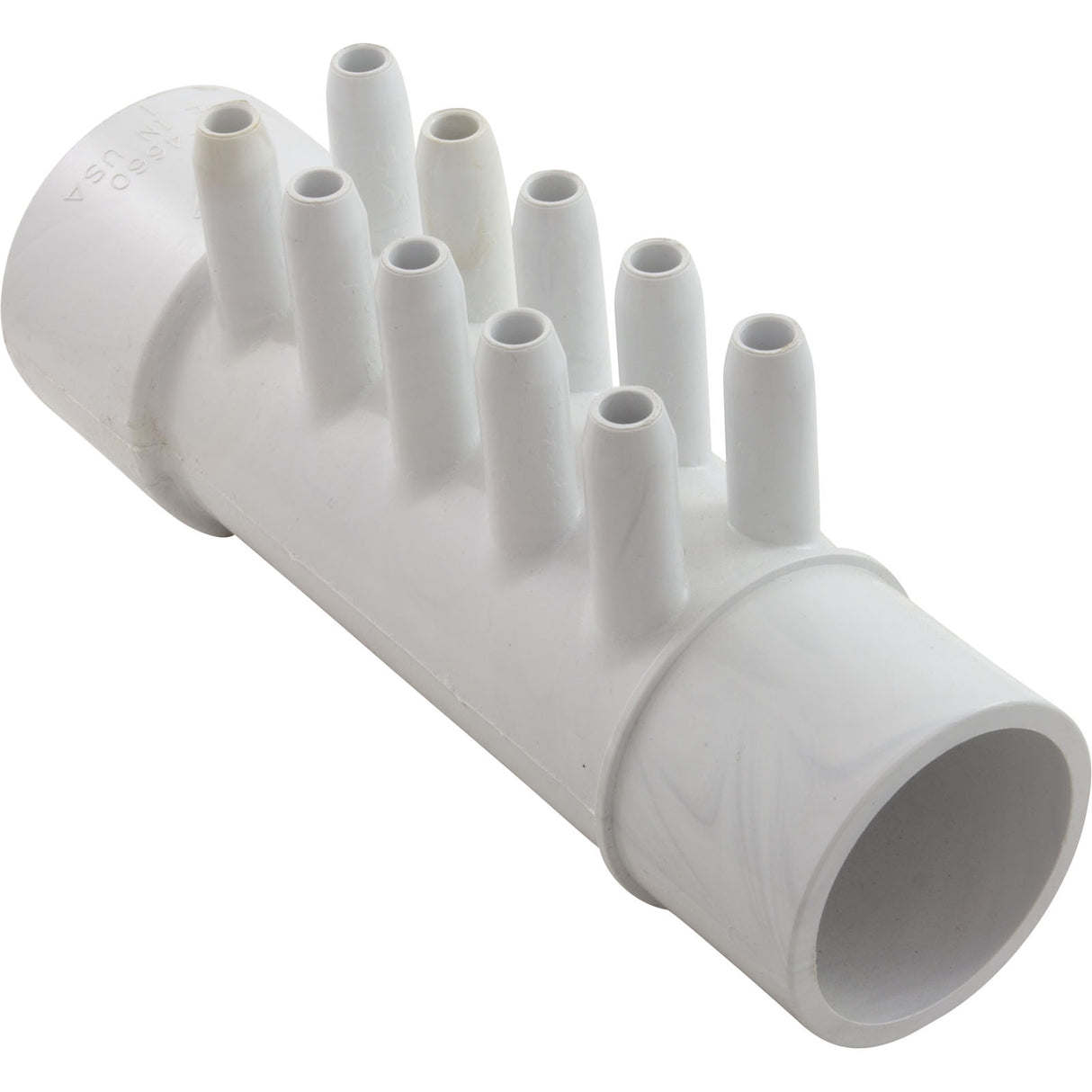 Manifold, 3/8"sb, 10 Port, Flow Thru, 1-1/2"s x 1-1/2"spg : 672-4660
