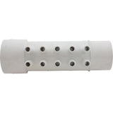 Manifold, 3/8"sb, 10 Port, Flow Thru, 1-1/2"s x 1-1/2"spg : 672-4660