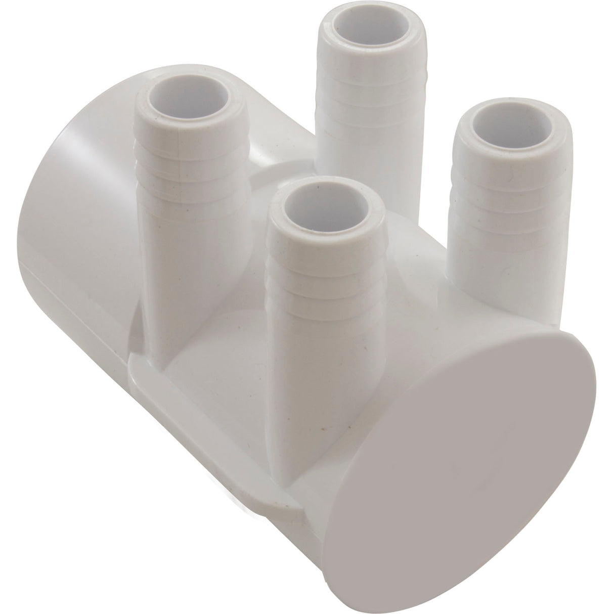 Manifold, 3/4" Barb, 4 Port, Dead End, 2" Slip, SP : 672-7170