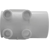 Manifold, 3/4" Barb, 4 Port, Dead End, 2" Slip, SP : 672-7170