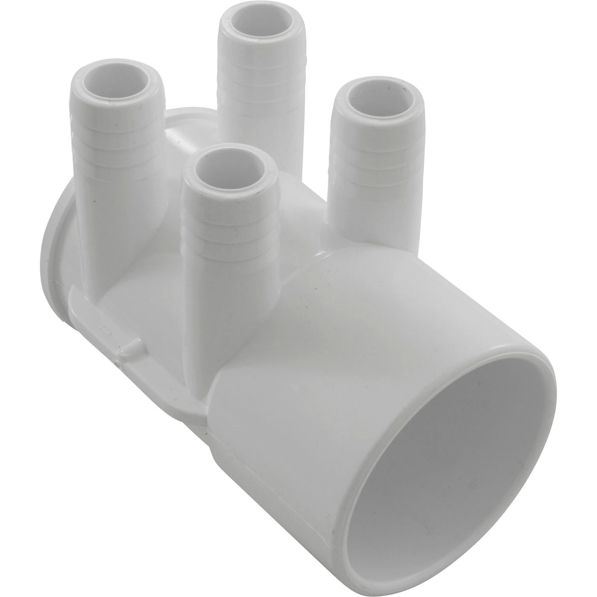 Manifold, 3/4" Barb, 4 Port, Dead End, 2" Slip, SP : 672-7170
