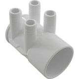Manifold, 3/4" Barb, 4 Port, Dead End, 2" Slip, SP : 672-7170