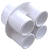 Manifold, 3/4" Slip, 4 Port, Transition, 1-1/2" Slip : 672-4670
