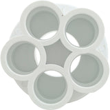 Manifold, 1/2"s, 5 Port, Transition, 1"s : 672-4380