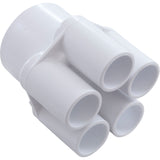 Manifold, 3/4" Slip, 5 Port, Transition, 2" Slip : 672-4400