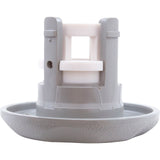 Jet Intl, WW Mini, 2-9/16"fd, Twin Roto, Txt Scal, Gry : 212-1267