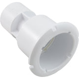 Wall Fitting, Waterway Mini Storm Gunite, Thread-In, White : 215-1170