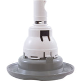 Jet Intl, WW Power Storm, 5"fd, Roto, Textured Scal, Gry : 212-7607 - Waterway Plastics - 806105033253 - PartsForSpas.com
