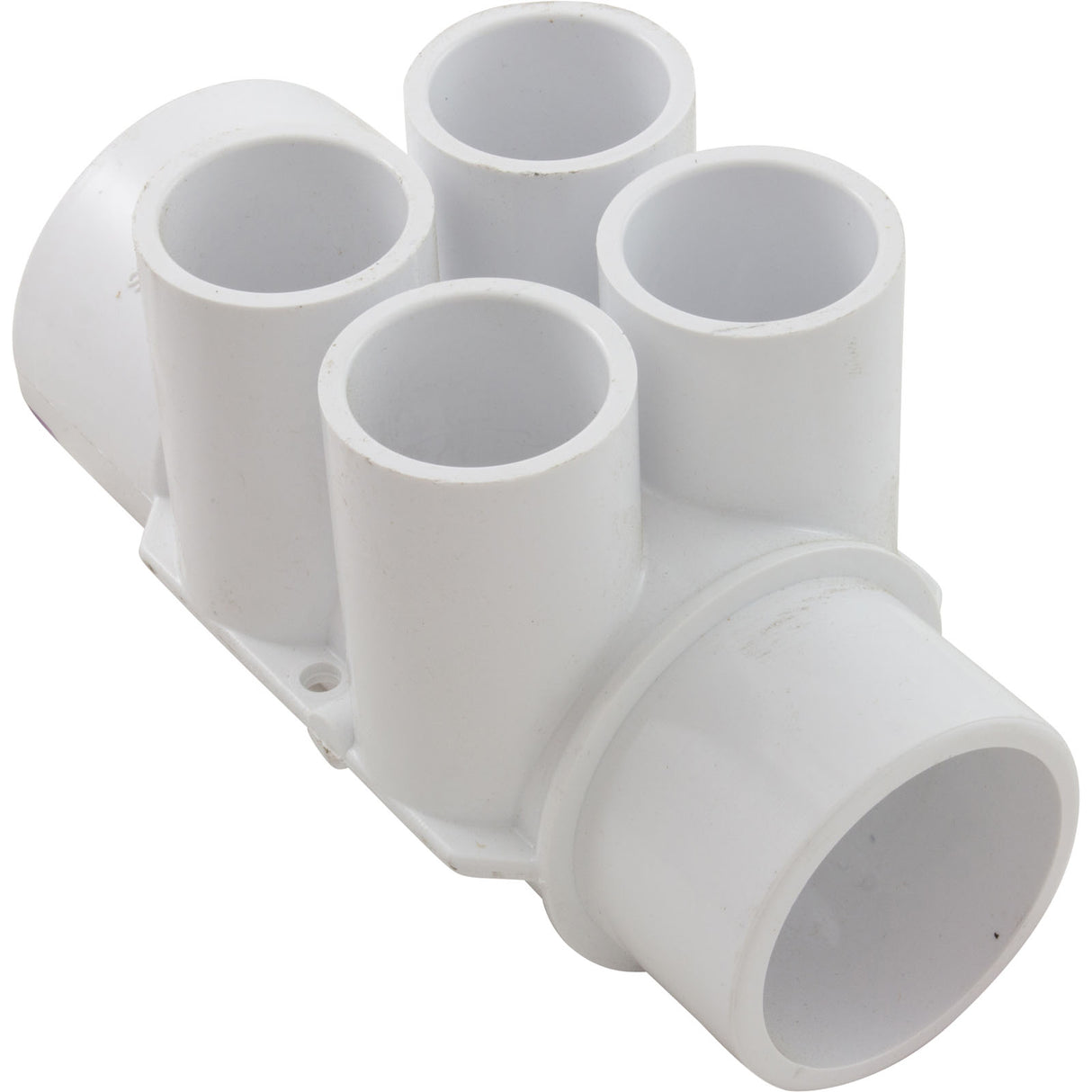 Manifold, 3/4"s, 4 Port, Flow Thru, 1-1/2"s x 1-1/2"spg : 672-4190