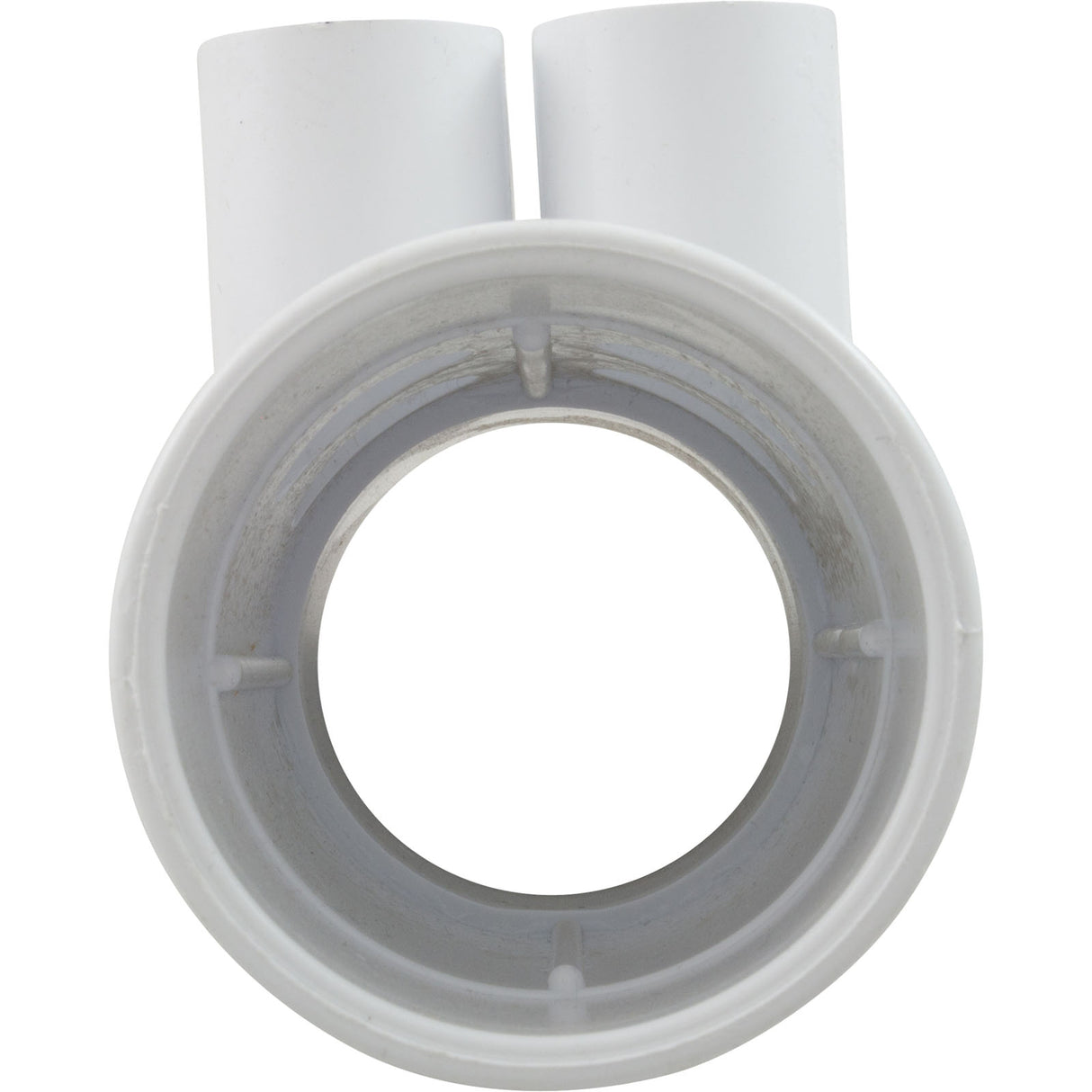 Manifold, 1/2" Slip, 4 Port, Flow Thru, 2" Slip x 2" Spigot : 672-4250
