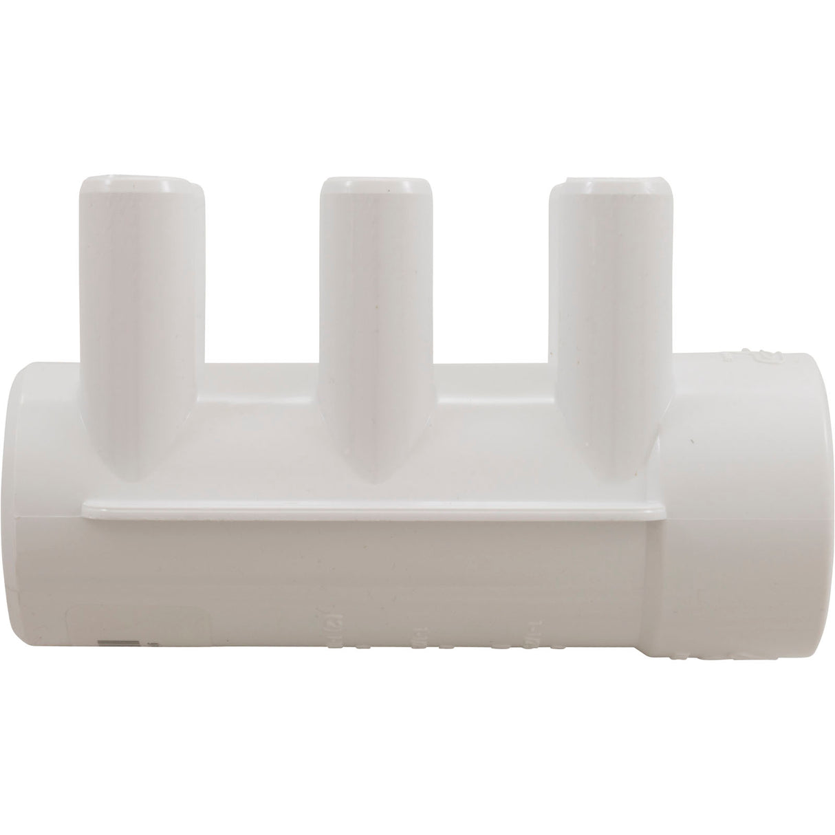 Manifold, 3/4" Smooth Barb, 6 Port, 1-1/2" Slip x Dead End : 672-5250