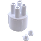 Manifold, 3/8" Smooth Barb, 4 Port, Transition, 1" Slip : 672-4040