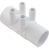 Manifold, 3/4"b, 4 Port, Flow Thru, 2"s x 2"spg, SP : 672-7140