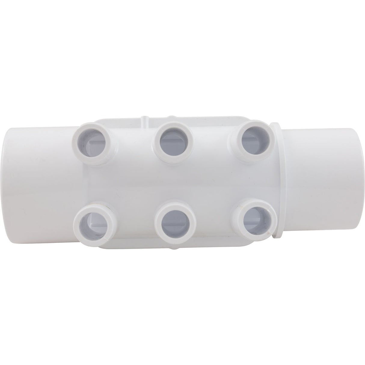 Manifold, 3/4"b, 6 Port, Flow Thru, 2"s x 2"spg, SP : 672-7150