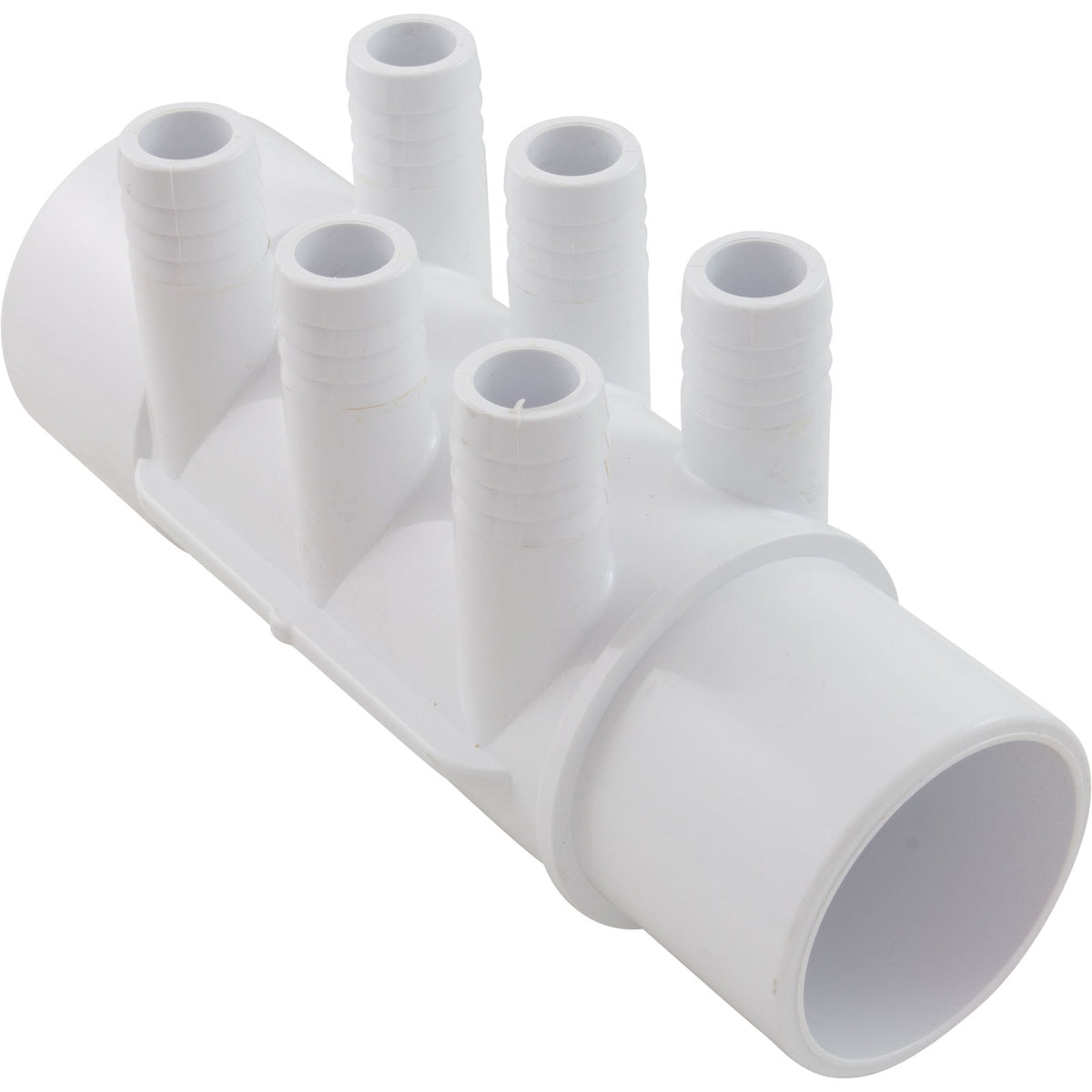 Manifold, 3/4"b, 6 Port, Flow Thru, 2"s x 2"spg, SP : 672-7150