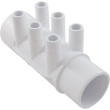 Manifold, 3/4"b, 6 Port, Flow Thru, 2"s x 2"spg, SP : 672-7150
