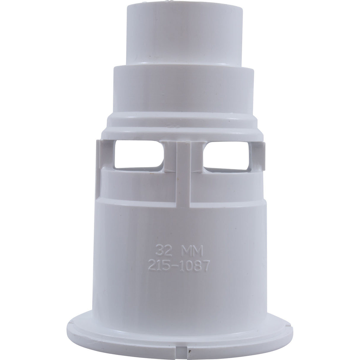 Wall Fitting, Waterway Poly Gunite, White : 215-1070
