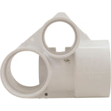 Jet Body Assy, WW Poly Strm Gunite, a1-1/2"s, w2"s, Tee, Wht, Thd : 229-1110