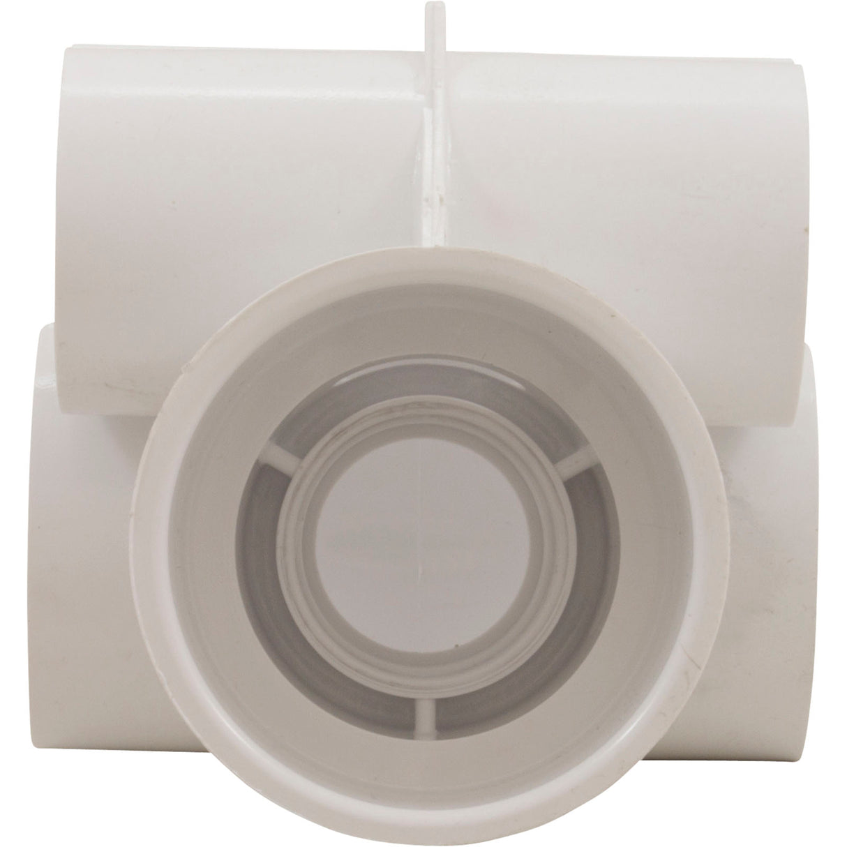 Jet Body Assy, WW Poly Strm Gunite, a1-1/2"s, w2"s, Tee, Wht, Thd : 229-1110