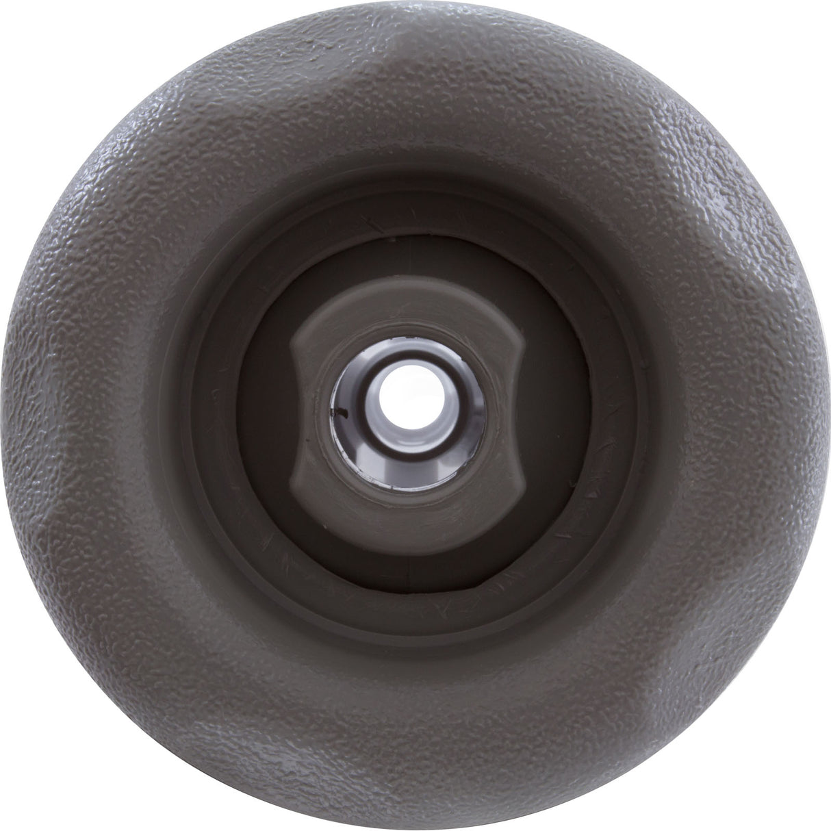 Jet Intl, WW Poly Storm, 3-3/8"fd, Dir, Textured Scal, Gry : 212-8057 - Waterway Plastics - 806105035547 - PartsForSpas.com