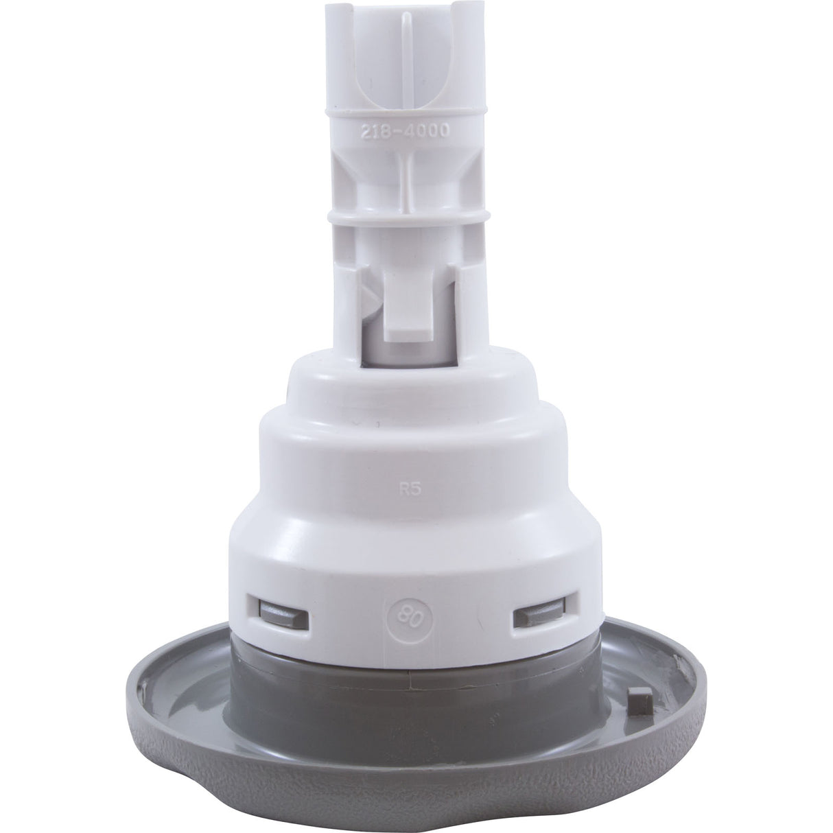 Jet Intl, WW Poly Storm, 3-3/8"fd, Dir, Textured Scal, Gry : 212-8057 - Waterway Plastics - 806105035547 - PartsForSpas.com