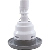 Jet Intl, WW Poly Storm, 3-3/8"fd, Dir, Textured Scal, Gry : 212-8057 - Waterway Plastics - 806105035547 - PartsForSpas.com