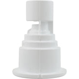 Wall Fitting, WW Poly Storm Gunite, Built-In, Wht, Thread-In : 215-1390