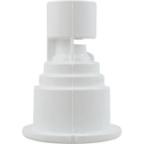 Wall Fitting, WW Poly Storm Gunite, Built-In, Wht, Thread-In : 215-1390