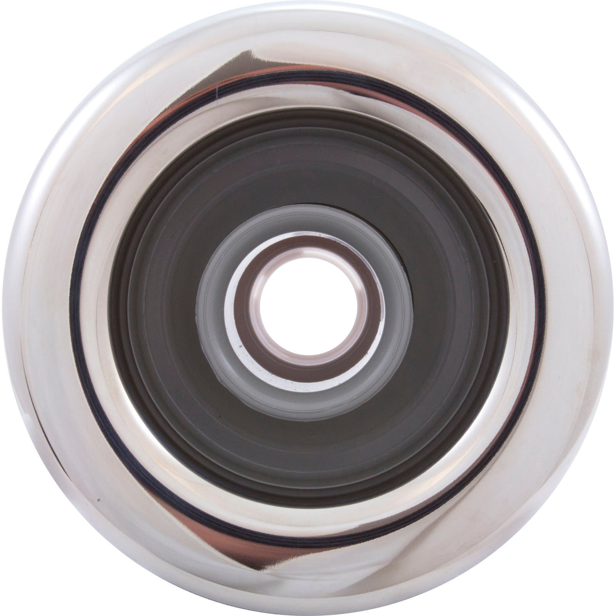 Jet Intl, WW Whirlpool, 5"fd, Dir, Smth, SS/Gry, Non-Adjustable : 212-2037S