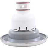 Jet Intl, WW Whirlpool, 5"fd, Dir, Smth, SS/Gry, Non-Adjustable : 212-2037S